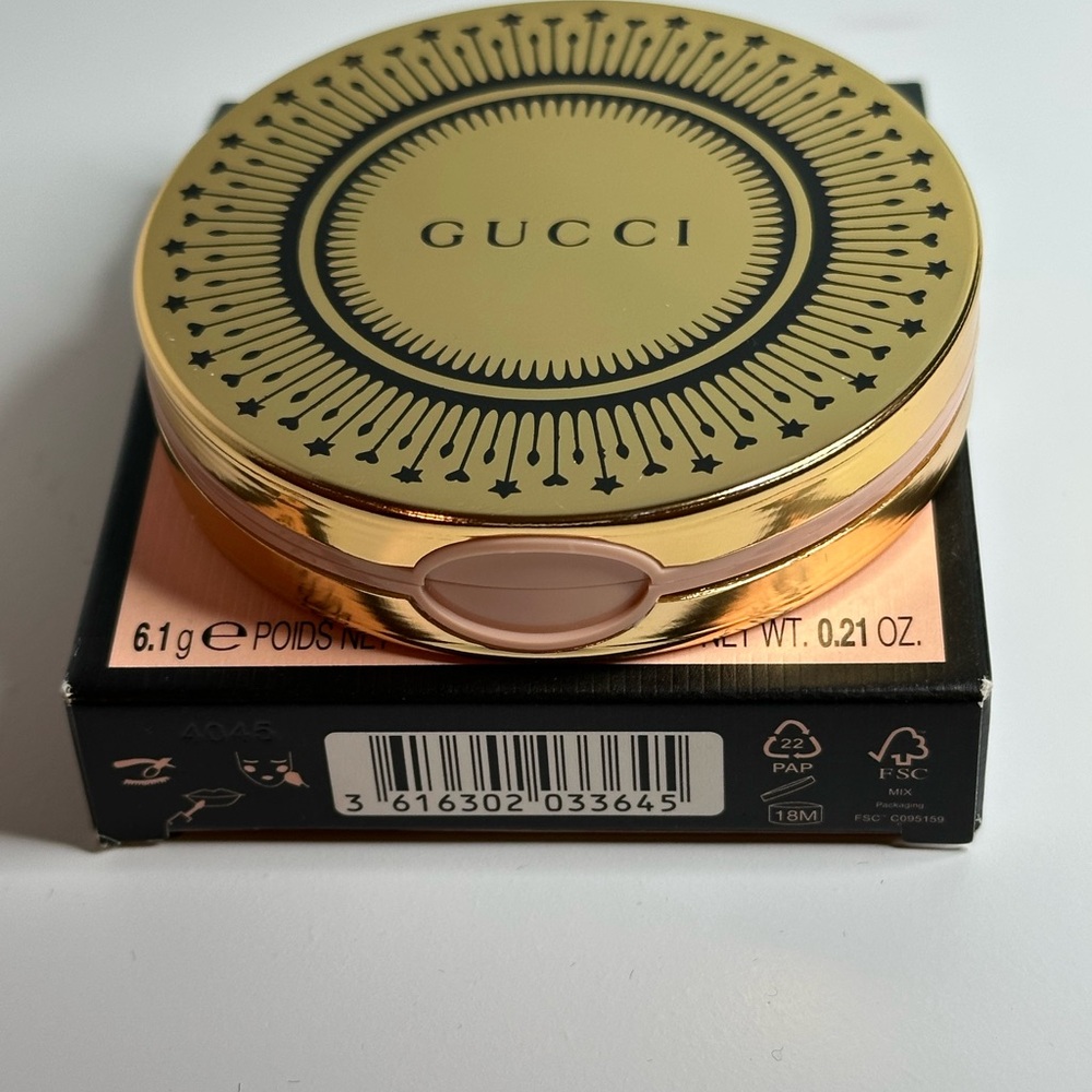 Gucci Multi-Use Cream And Powder Eyeshadow Palette~Summerina Brown~Full Size~New - Picture 4 of 5
